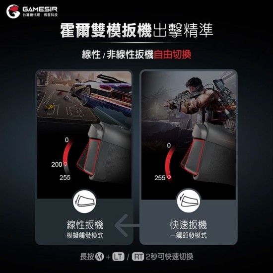 【GAMESIR】 蓋世小雞 G8+ 射手座 拉伸手把 信星科技 手把