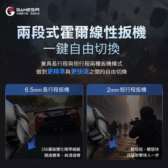 【GAMESIR】 蓋世小雞 T4N PRO 超新星 遊戲手把(套裝版) switch PC手把 寶可夢 信星科技