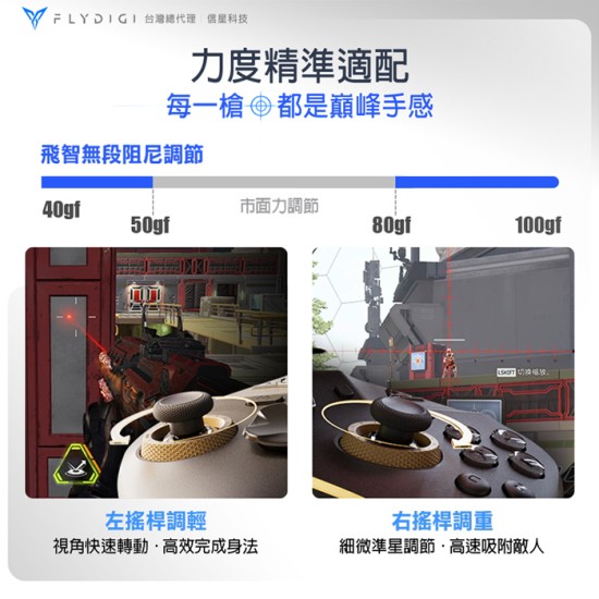 【飛智  FLYDIGI】黑武士5 PRO 競技精英手把 (國際版)