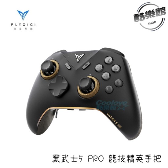 【飛智  FLYDIGI】黑武士5 PRO 競技精英手把 (國際版)