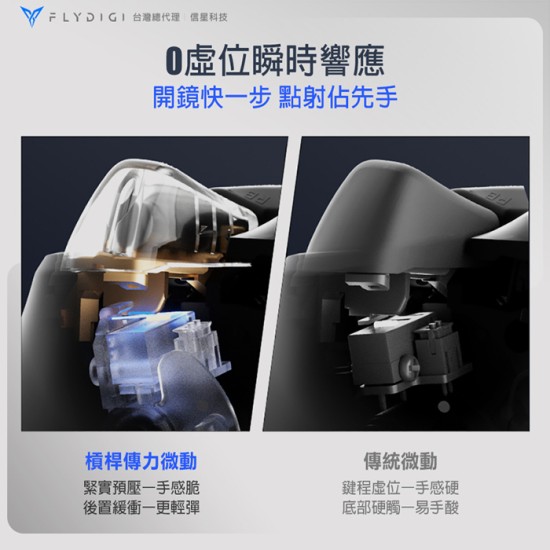 【飛智  FLYDIGI】黑武士5 PRO 競技精英手把 (國際版)