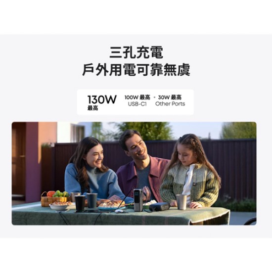 【ANKER 授權 】A1695 行動電源 25000mAh 165W 自帶伸縮線
