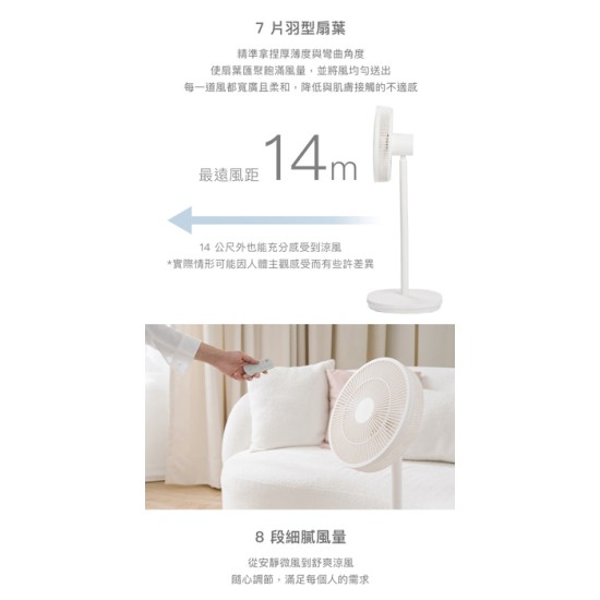 【±0 正負零】XQS-J640 12吋 DC自然風扇 正負零 風扇 12吋 DC