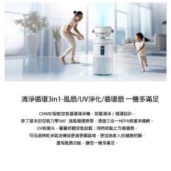 奇美 CHIMEI】 AP-09FRC1 智能空氣清淨機 空氣清淨機 10-15坪 清淨機風扇 UV淨化 循環扇