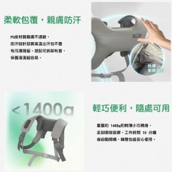 【未來實驗室】MassaVest 肩胛釋壓背心 免手持 肩頸按摩 熱敷按摩 擬真按摩 三種按摩 按壓 一機多用 親膚