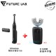 【未來實驗室】Ultraclean 電動旋轉潔牙組(黑)+ U CLEAN 亮齒微笑儀(黑) 電動牙刷 牙齒美白 潔牙 音波 聲波