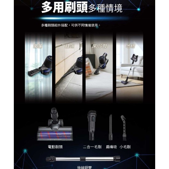 ★ 贈711超商禮卷 100 元 ★【奇美CHIMEI】數位無線智能吸塵器 VC-HT2LSM ★ 贈711超商禮卷 100 元 ★【奇美CHIMEI】數位無線智能吸塵器 VC-HT2LSM