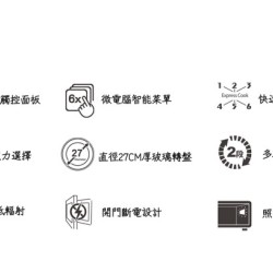 【奇美CHIMEI】 MV-25C0PM 25L微電腦轉盤式微波爐