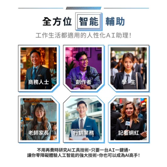meekee  AI一鍵通 智能鍵盤 (MK AI01) AI鍵盤 免訂閱免月費 語音打字 文案寫作 簡報表格